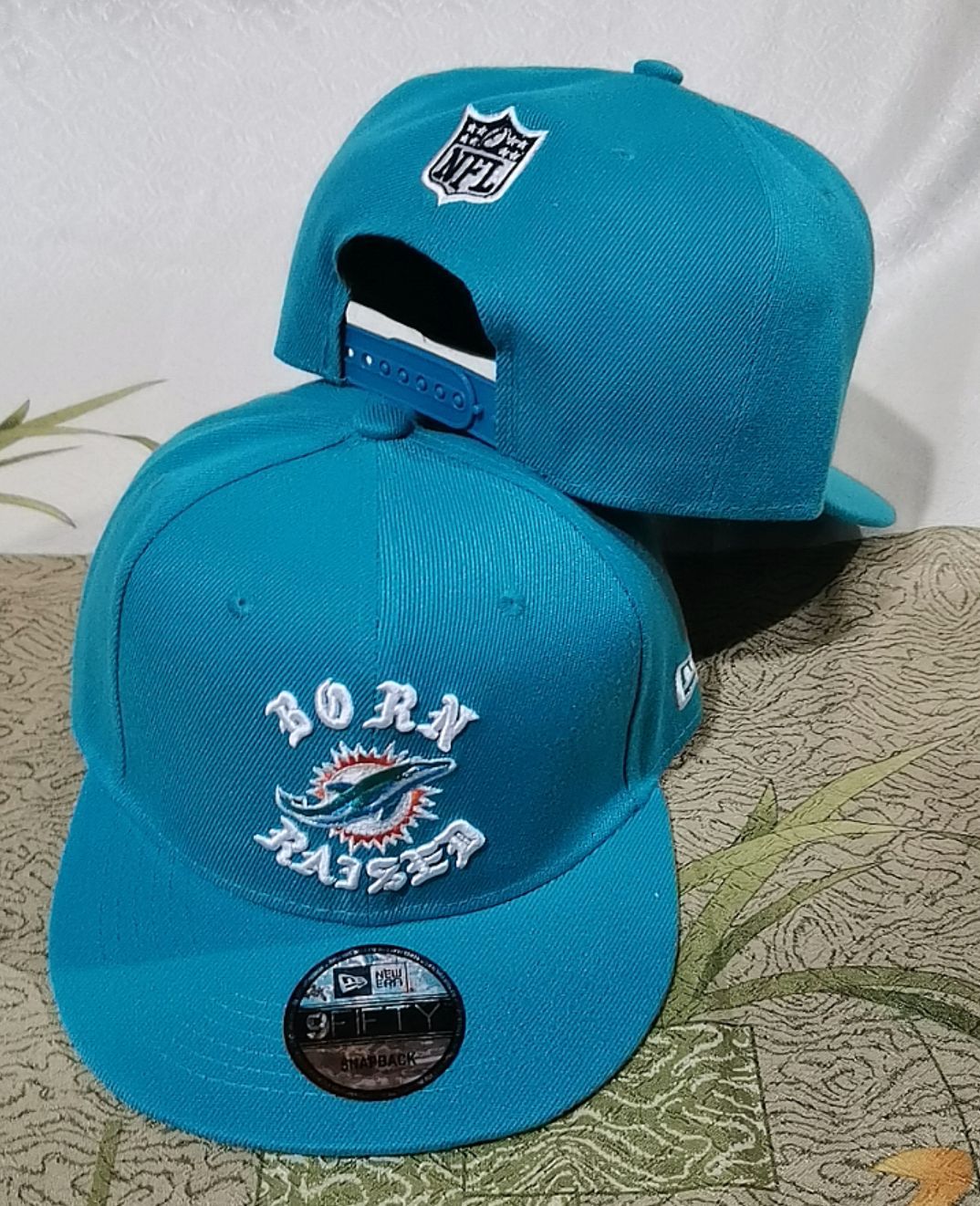 2025 NFL Miami Dolphins Hat YS20250324->customized soccer jersey->Custom Jersey